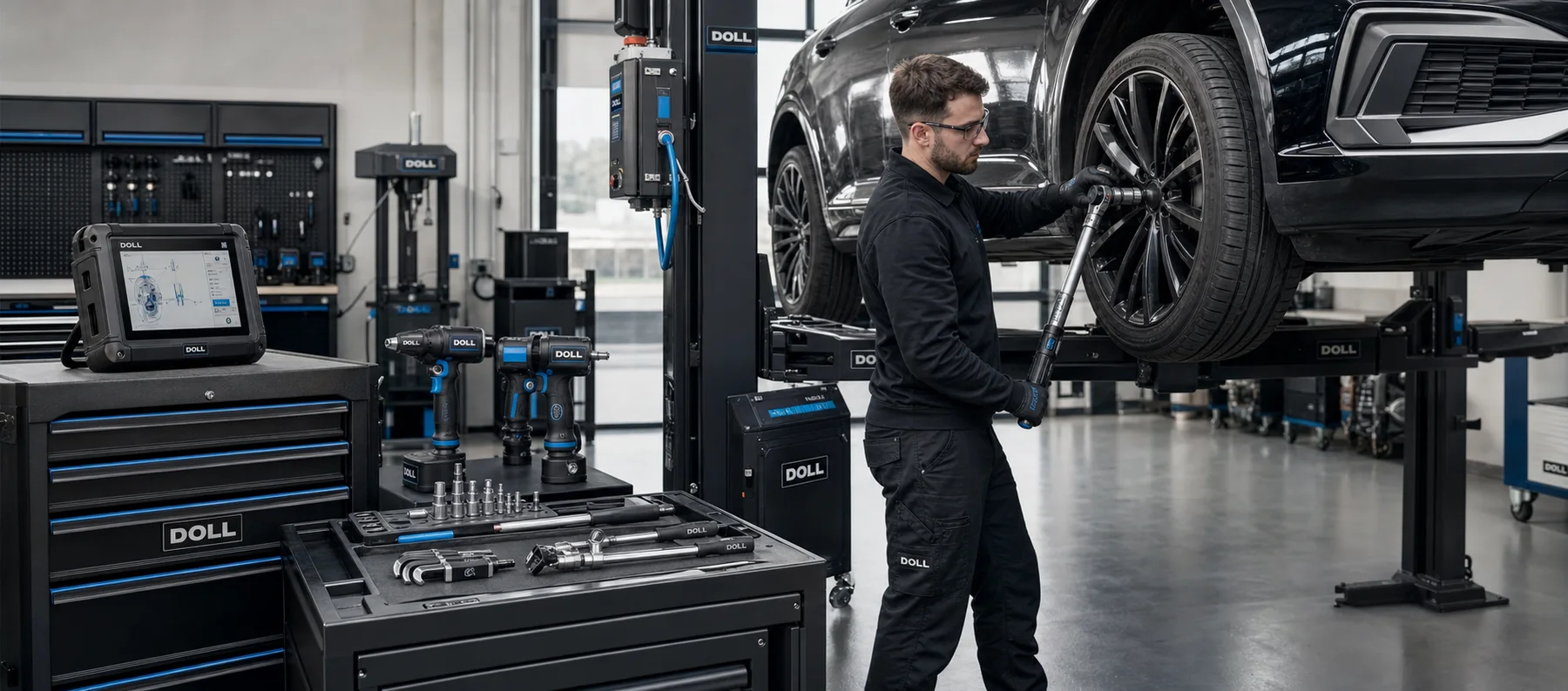Professional automotive workshop tooling